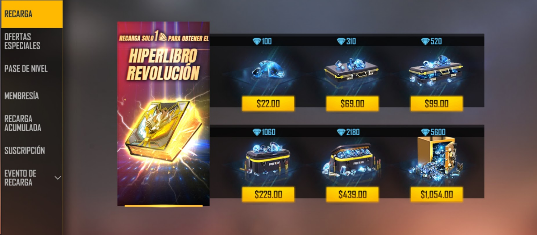 COMO RECARGAR DIAMANTES PARA FREE FIRE CON PAYPAL