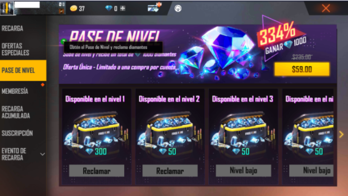 Recarga Free - Recargas De Diamantes Free Fire Nicaragua